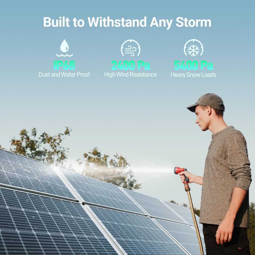 （5 Year warranty）Solar panels 500W solar panel set waterproof ip67 suitable for home solar controller - Image 3