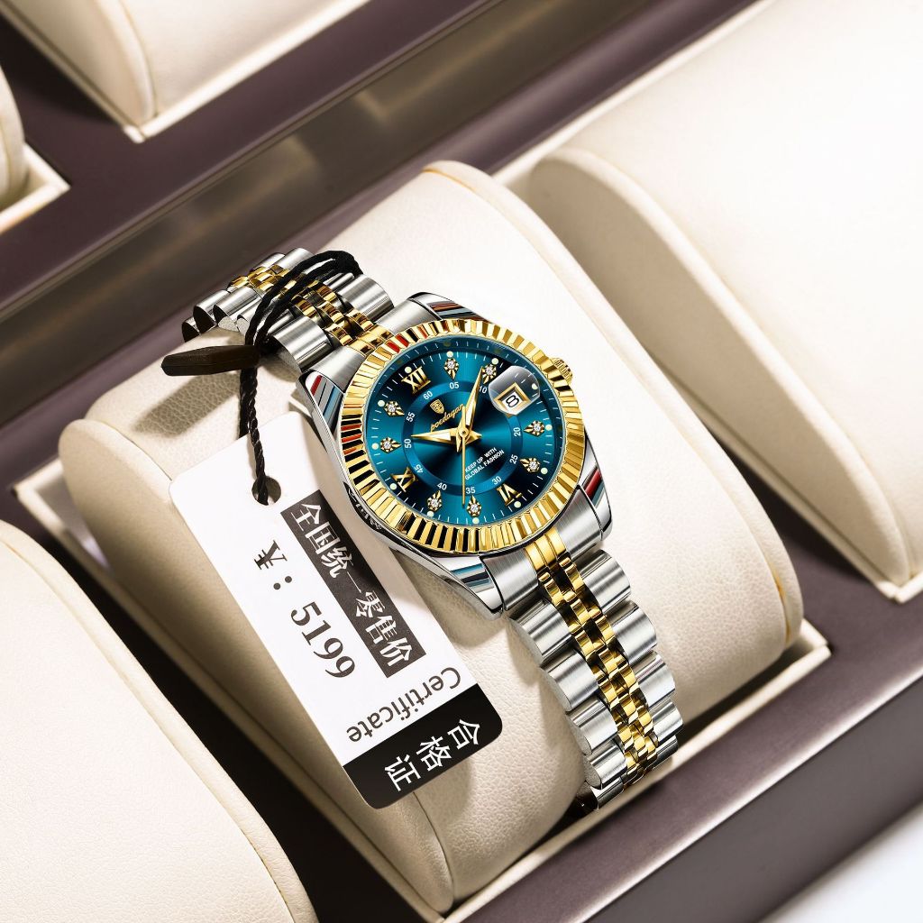 POEDAGAR Luxury Watch For Woman Waterproof Original Calendar Luminous With Box Gift Ladies Watches - Image 7