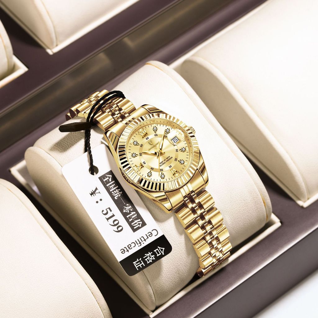 POEDAGAR Luxury Watch For Woman Waterproof Original Calendar Luminous With Box Gift Ladies Watches - Image 6