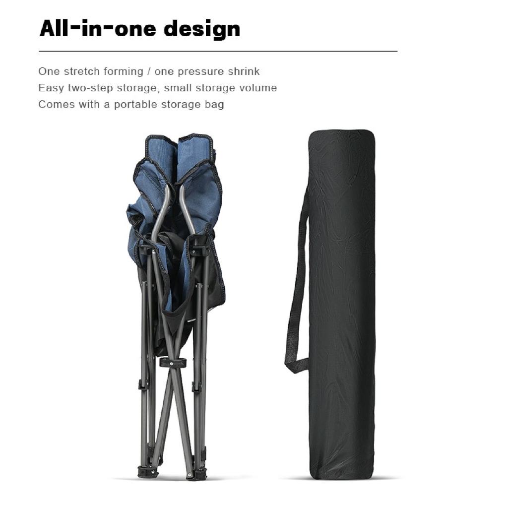 【COD】Portable Folding Chair Camping Chair Heavy Duty Folding Chair Outdoor Beach Chair Fishing Chair - Image 5