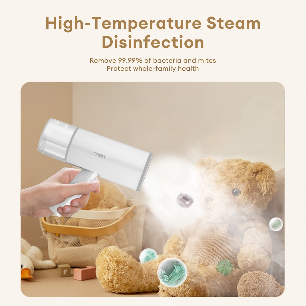 HODEKT Steam Iron Handheld Garment Steamer Travel Steamer Iron for Clothes Foldable and Portable - Image 5