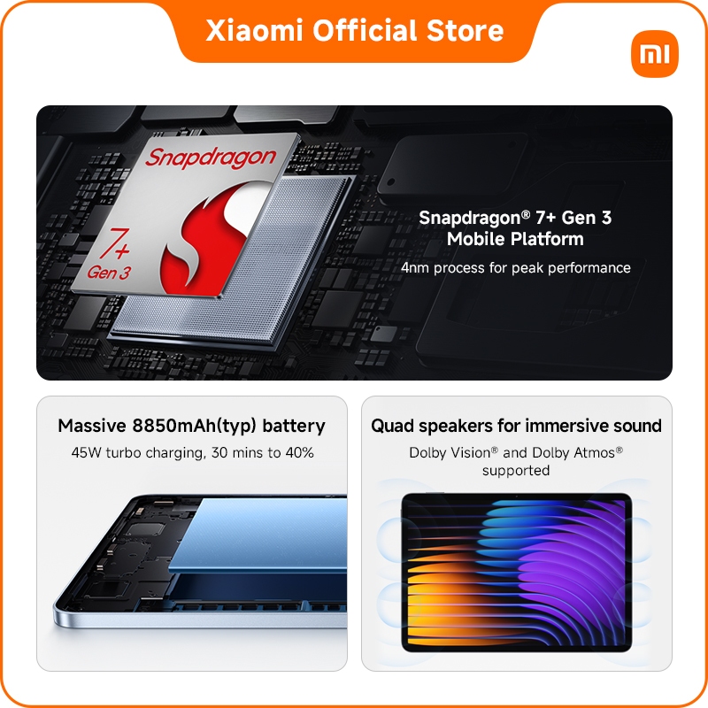 Xiaomi Pad 7 8+128/8+256/12+256 Global Version With 1-year Warranty - Image 2