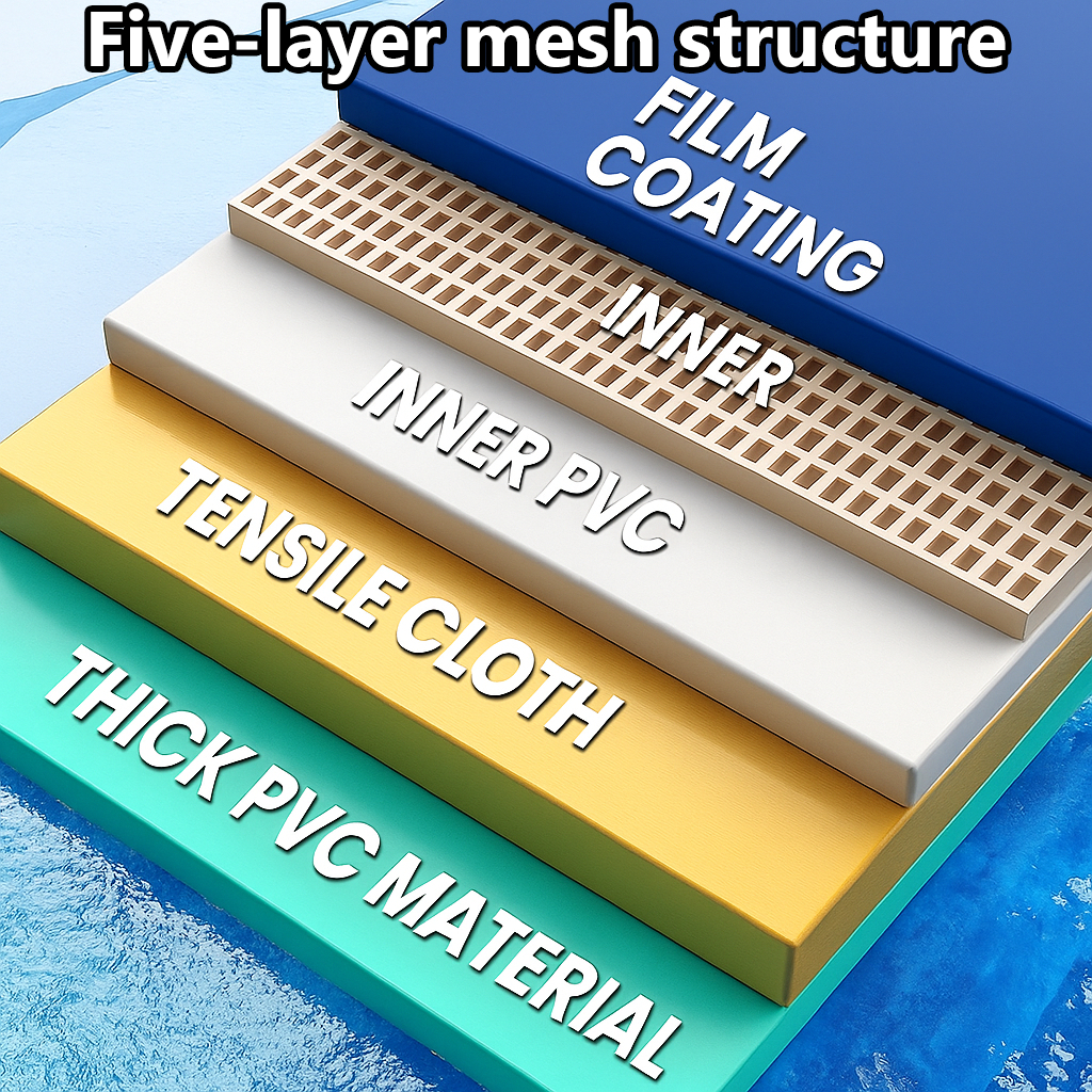 10FT Rectangular Family Pool, Non-Inflatable Foldable Easy Set Pool for Kids Adults & Pets Outdoor【COD】【Place Order & Get Instant Discount】 - Image 3