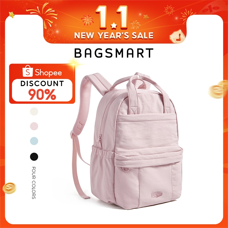 BAGSMAT Casual Backpack 14 inch Laptop Bag Lightweight School Backpack Water-Resistant Daypack Travel College Bookbag for Work Bag for Men & Women