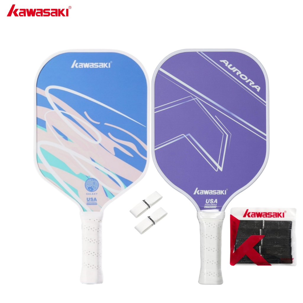 Kawasaki Pickleball Paddle GALAXY&AURORA 220g Fiberglass Pickle Racket For Beginners Attackting — view 4