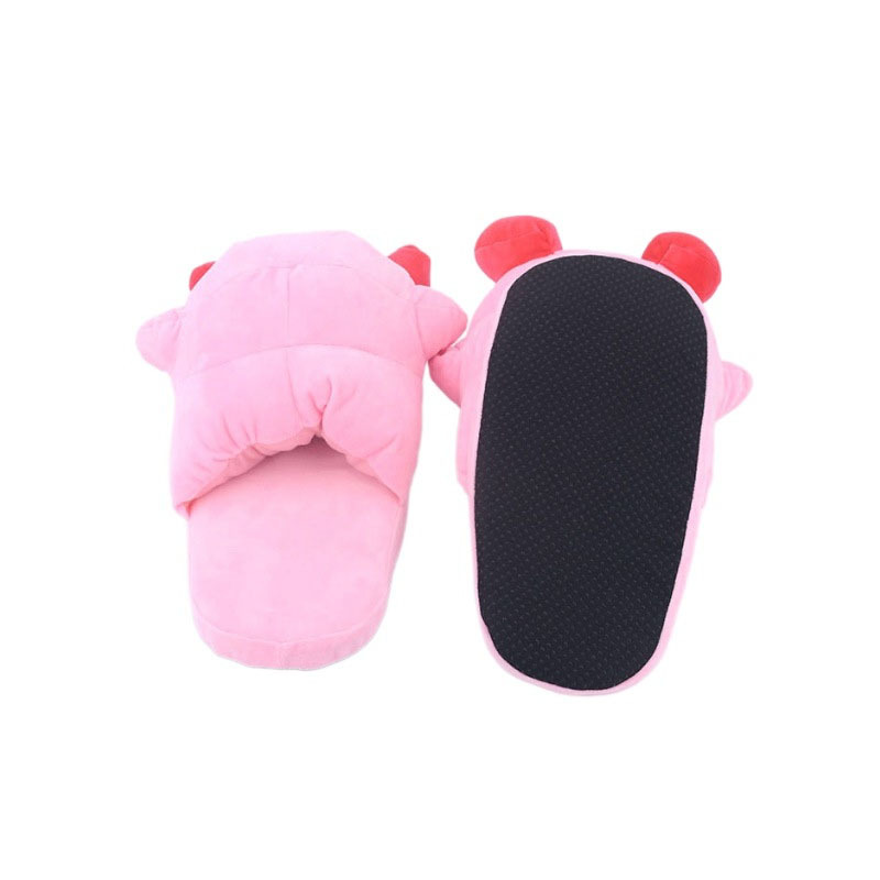 Kirby Anime Cotton Slippers - Winter Warm Indoor Shoes - Image 3