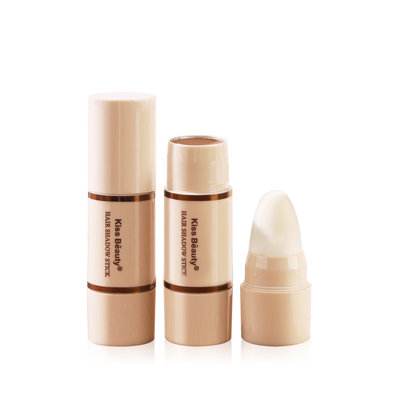 Kiss Beauty Hair Shadow Fluffy Powder Waterproof Hair Line Edge Control Powder Hair Line Shadow Root Cover Up Makeup Hair Concealer