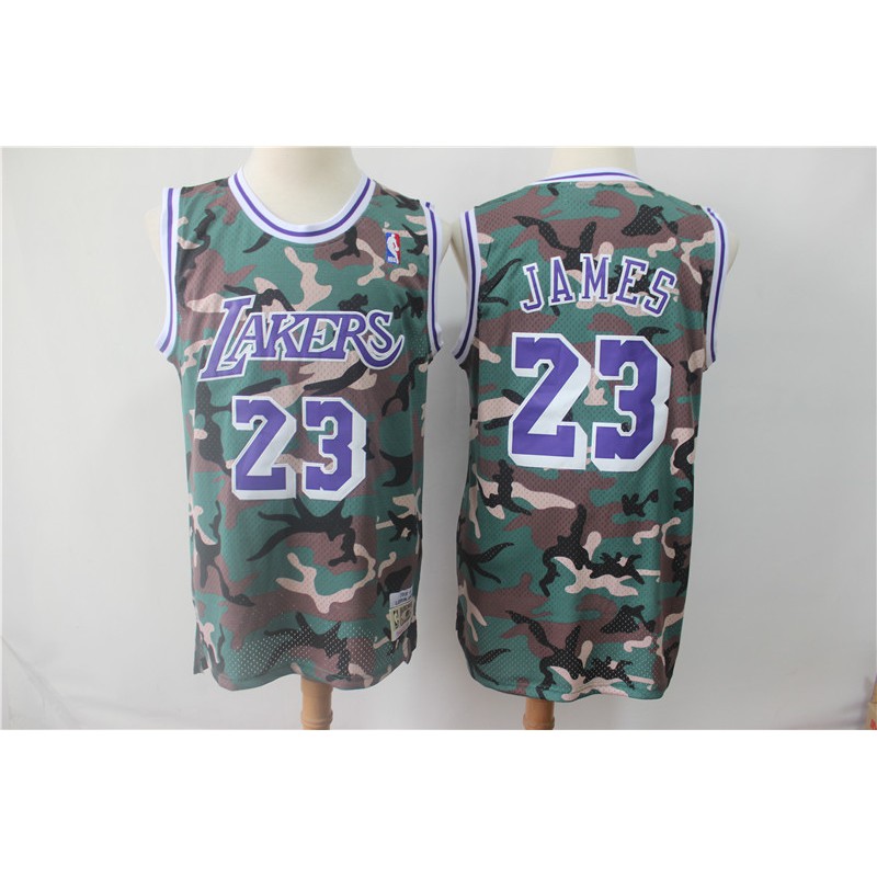 NBA Lakers 23/24/32 jungle camouflage 