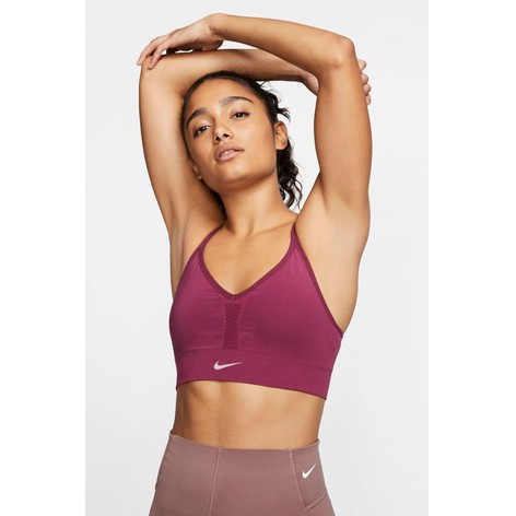 nike women's seamless light support sports bra