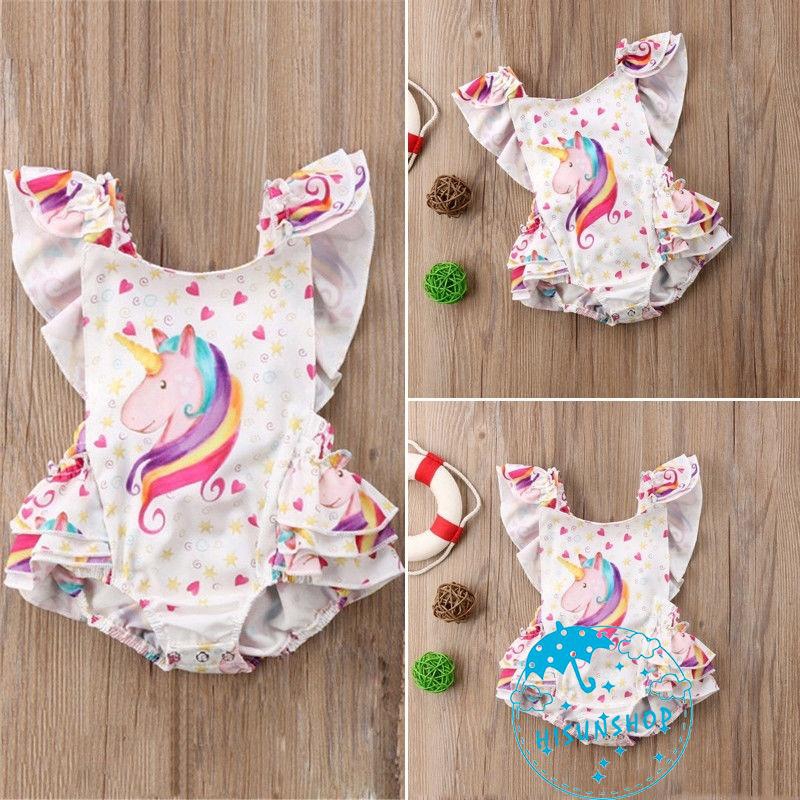 unicorn romper baby