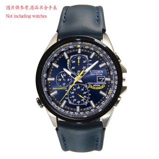 Luminox citizen Blue Angel jy8078 jy8070 at8020 23mm leather watch band watch #2