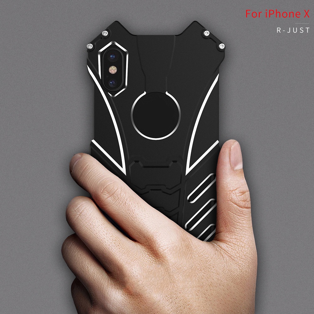 R-JUST Batman Metal Case for iphone 14 Plus/14 Pro Max 13/13 Mini/13 ProMax  12/12 pro max/11/11 pro/11 pro max iPhone X XS MAX XR 5 6 6S 7 8 Plus  Aluminium Metal Case | Shopee Philippines