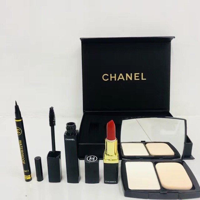 Chanel Make Up Gift Set Black Packaging | Shopee Philippines