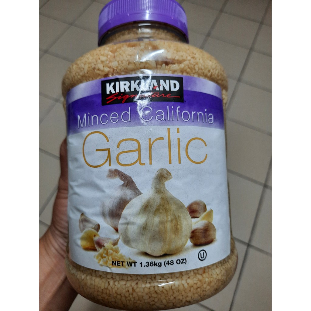 Kirkland Signature Minced California Garlic (48oz) Shopee Philippines