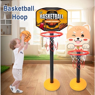 Children's Adjustable Mini Basketball Hoop Toy Toddler Kids Basketball Stand Toy
