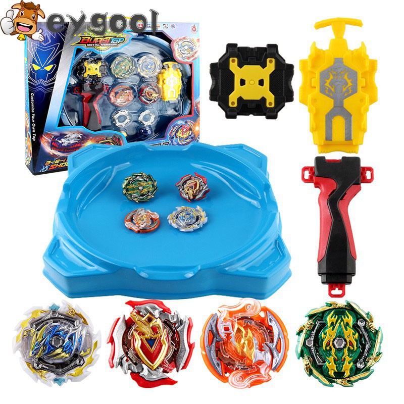 Eygool Shop FLAME Beyblade Burst 4 in 1 