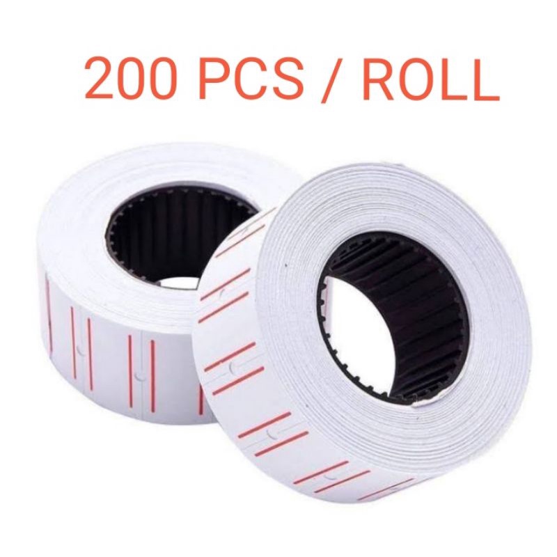 Price Tag Label Price Tag Sticker 200pcs Per Roll Price Tags Shopee