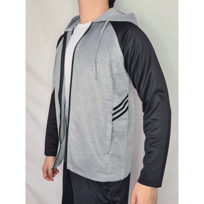 champion grey windbreaker