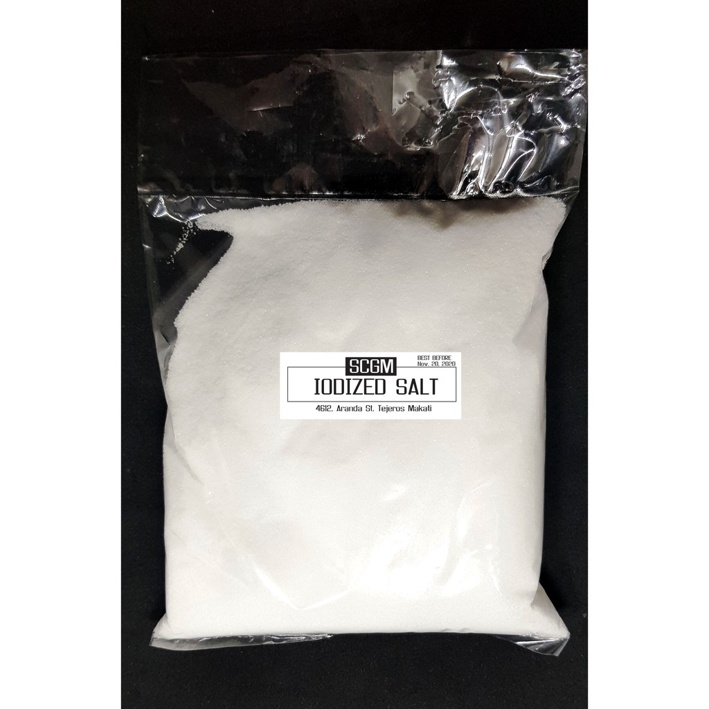 Iodized Salt ( Fine / Coarse ) 1kg Masterchef Shopee Philippines