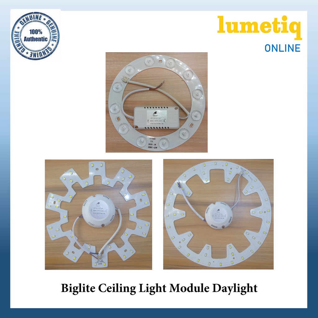 Led Ceiling Light Module Dl Tricolor Daylight Warm White Cool White Shopee Philippines