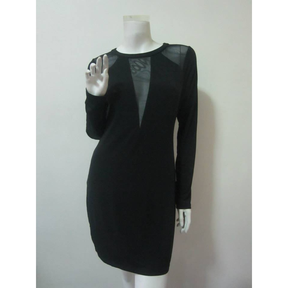 express black long sleeve dress