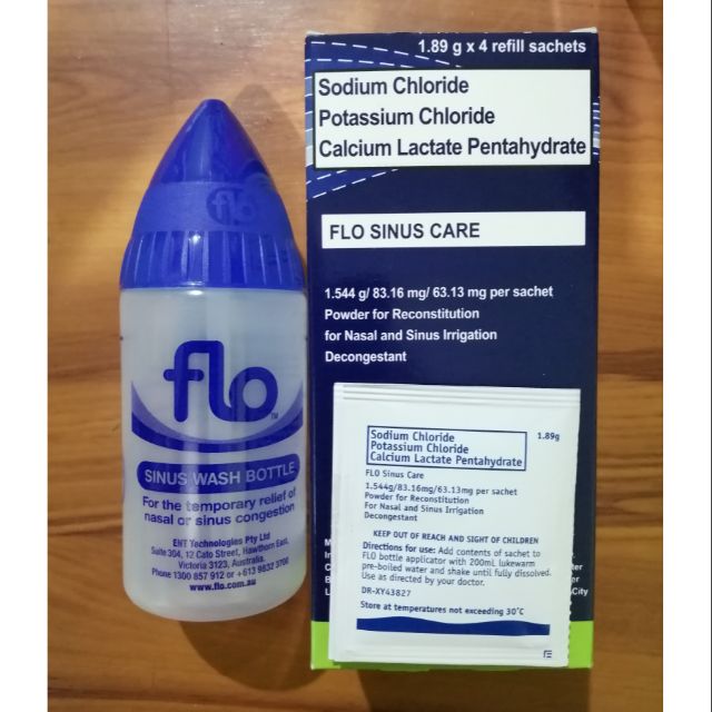 Flo Sinus Care kit bottle applicator