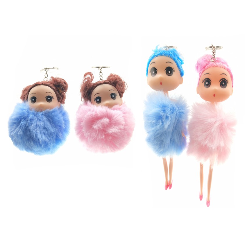 barbie doll keyring