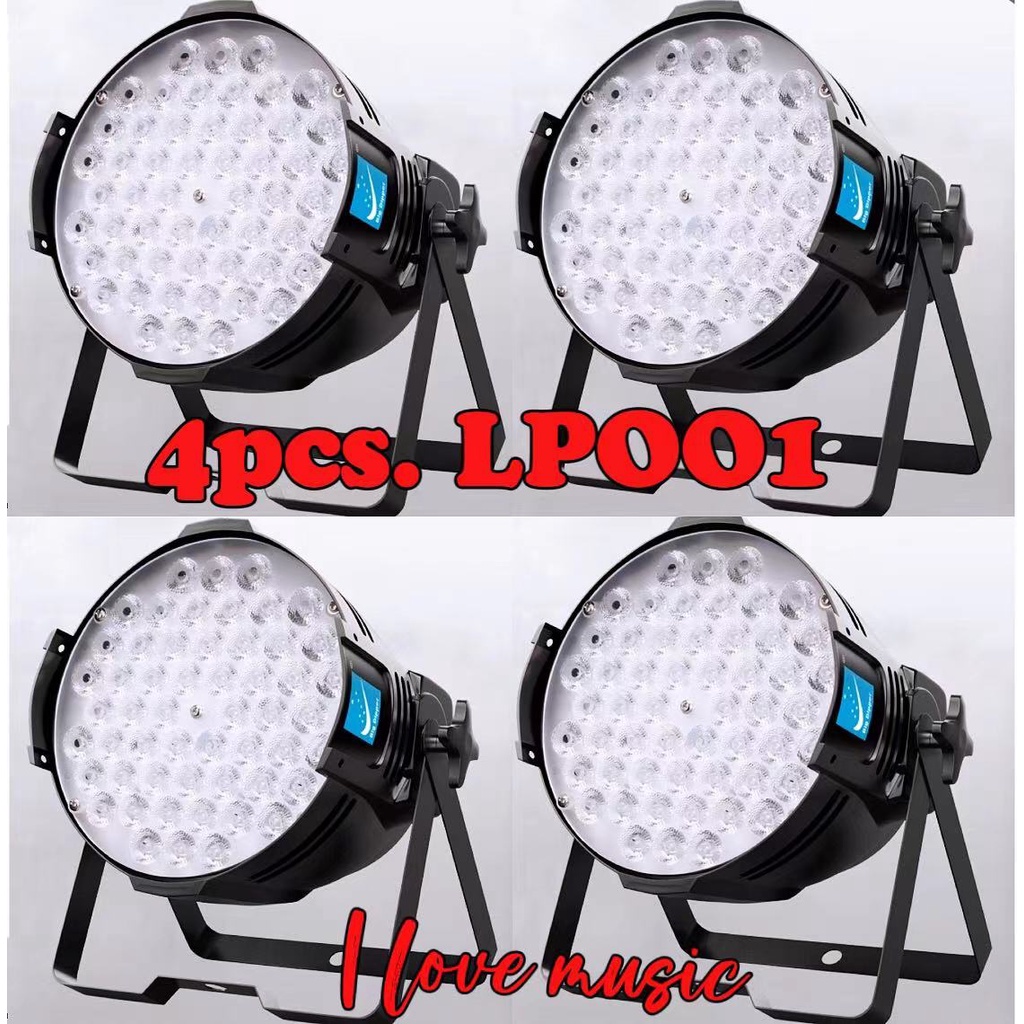 Big Dipper LP001 new version (4pcs) 3W 60 RGBW LED Par Light Stage ...