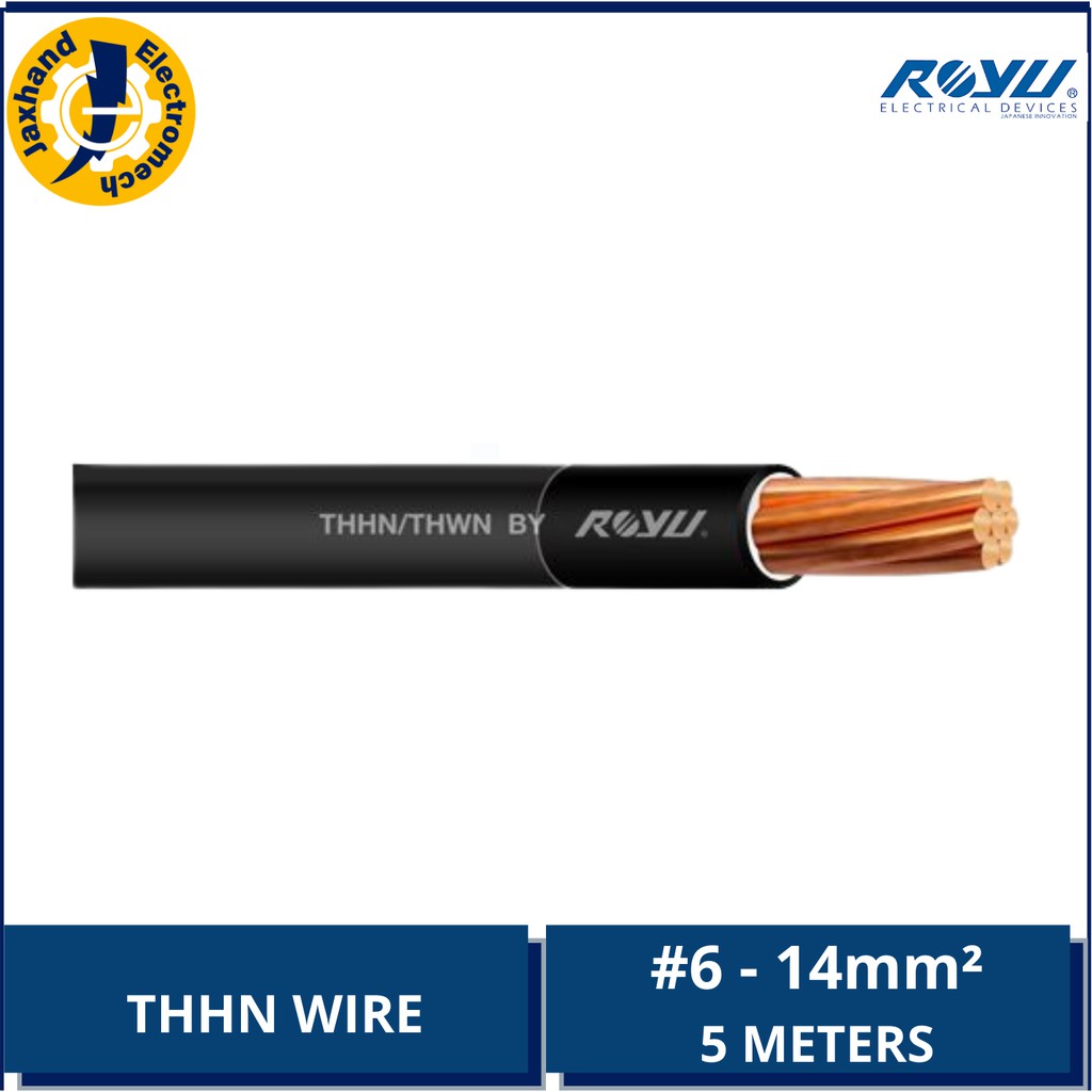 thhn-wire-14mm2-awg-6-royu-5-meters-shopee-philippines
