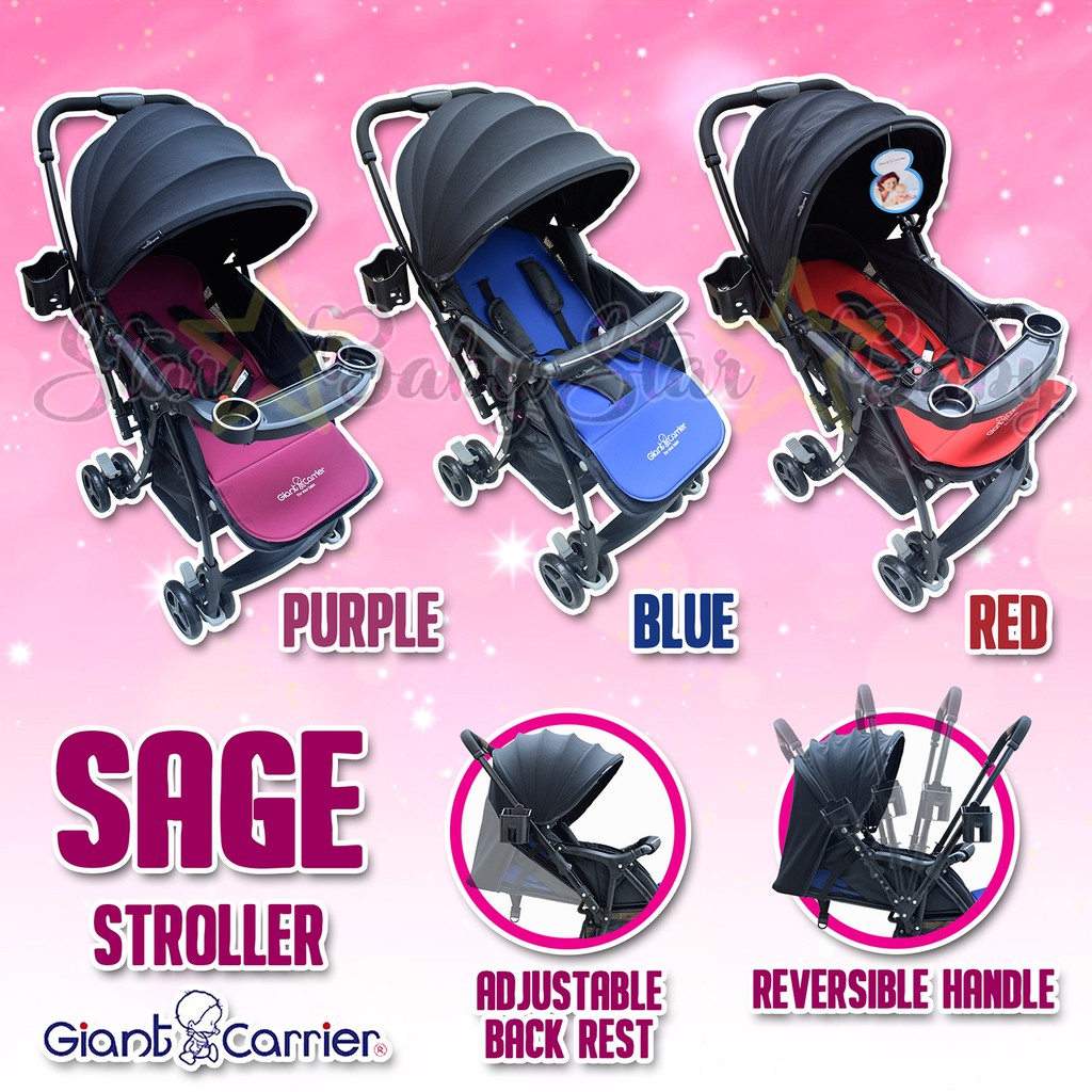 giant carrier sage stroller