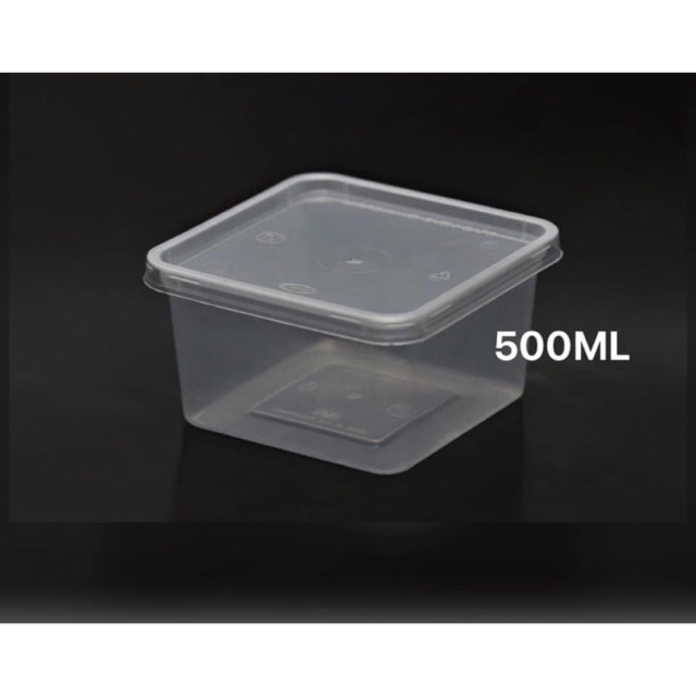 New!!! Square Tub 500ml Shopee Philippines