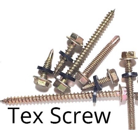 1000pcs Tex Screw Metal & Wood | Shopee Philippines