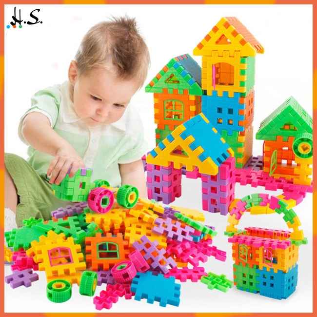 large plastic building blocks for children