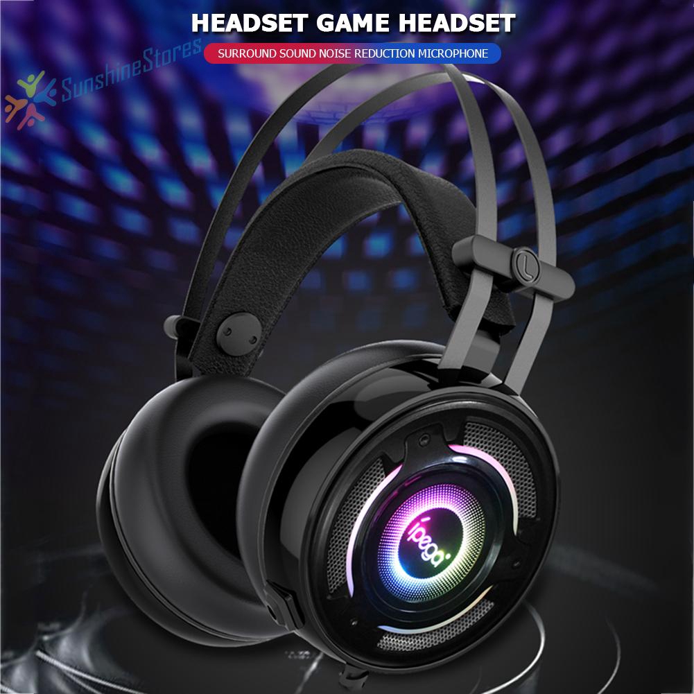 Ss Surround Stereo Wired Headphone Gaming Headset With Mic For Ps4 Xbox One Pc Shopee Philippines