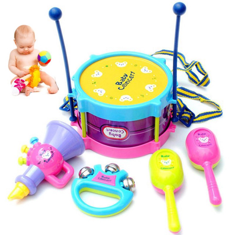 baby girl drum set