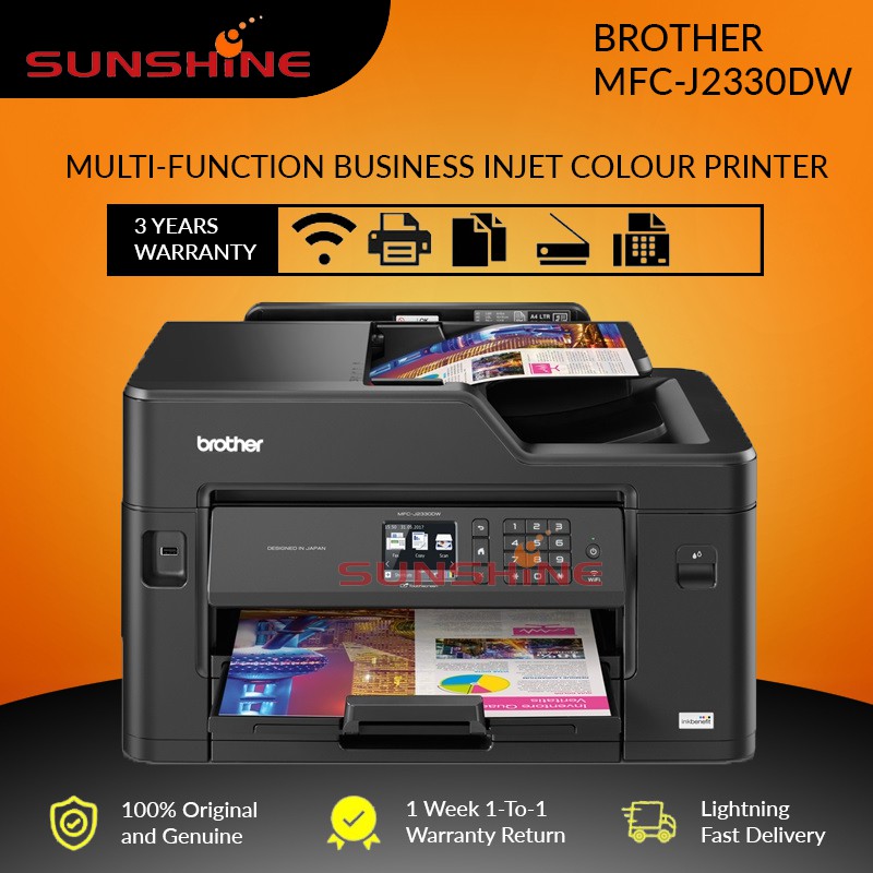 Brother MFCJ2330dw All In 1 with A3 Print Duplex Wifi Shopee Philippines
