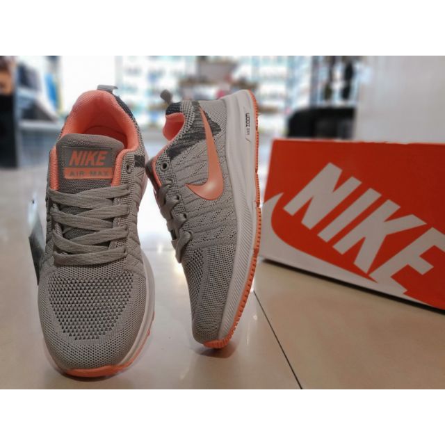 nike gray pink shoes