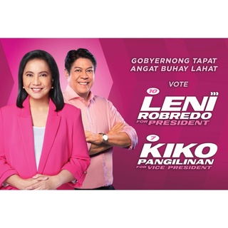 Leni Robredo, Leni and Kiko, Tropang Angat tarpaulin with eyelet 2x3 ...