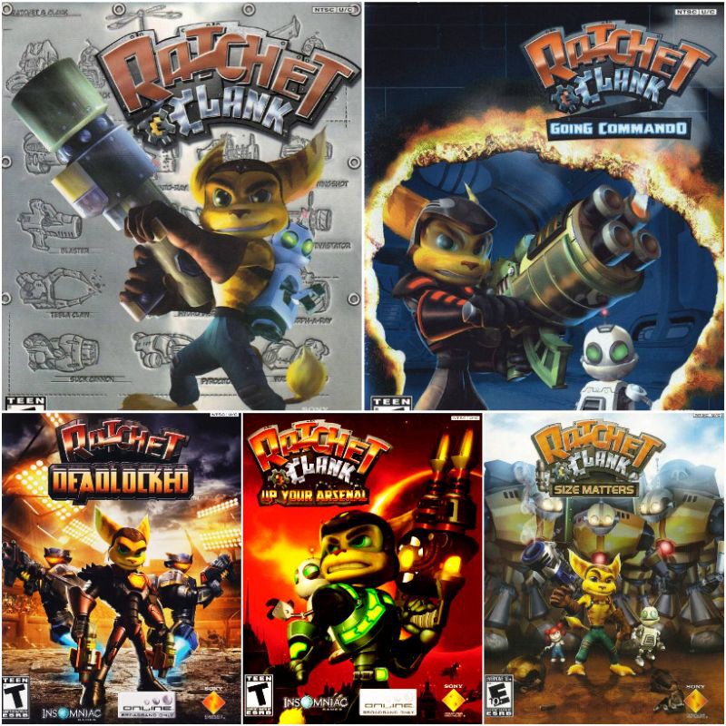 Ratchet & Clank PS2 Games Playstation 2 PS2 cd games Ratchet & Clank ps2 Shopee
