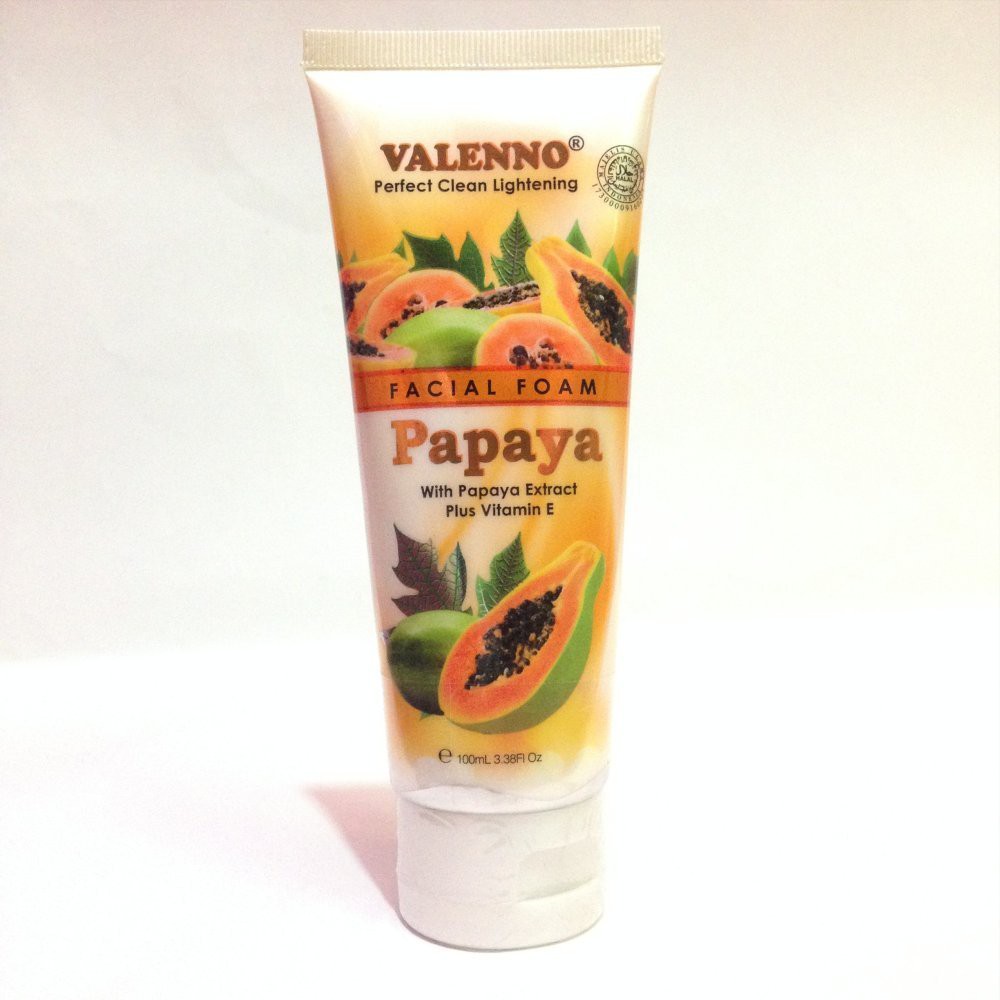 papaya facial foam