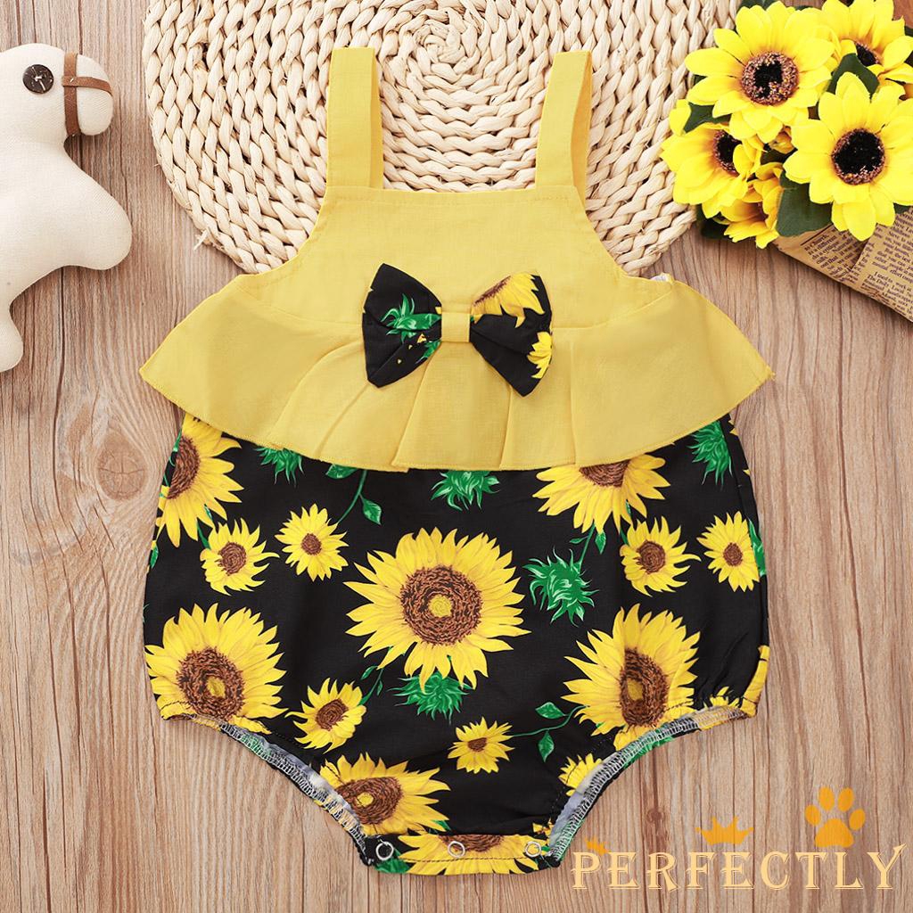 sunflower baby clothes