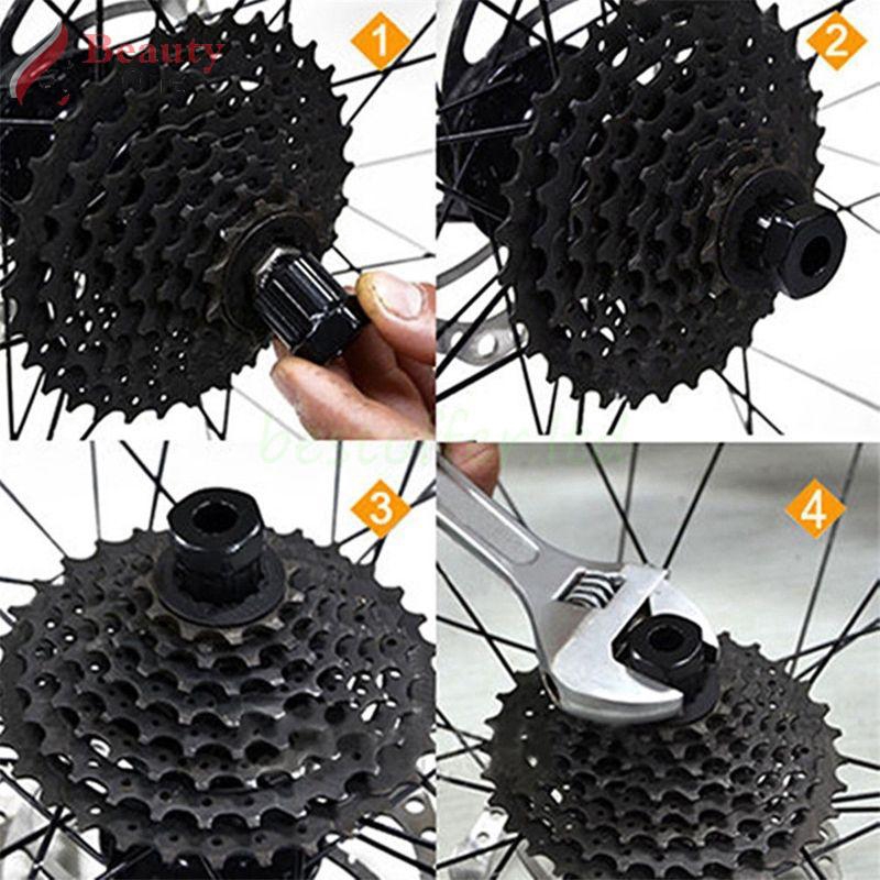 Details about  / Road Bike Flywheel Cassette Remover Mountain Bike Socket Wrench Repair Tool