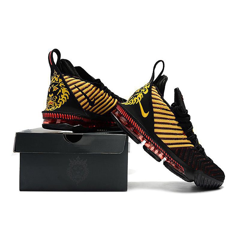 lebron 16 yellow black