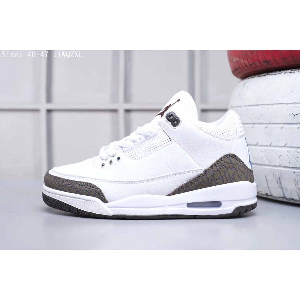 nike air jordan 3 retro white