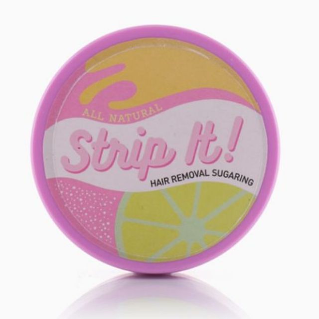 Strip It Hair Removal Sugaring Cold Sugar Wax 80g Kit Shopee