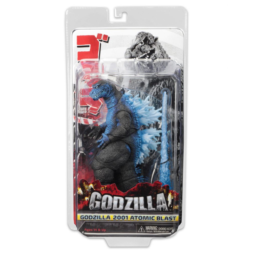 neca godzilla 2001 atomic blast
