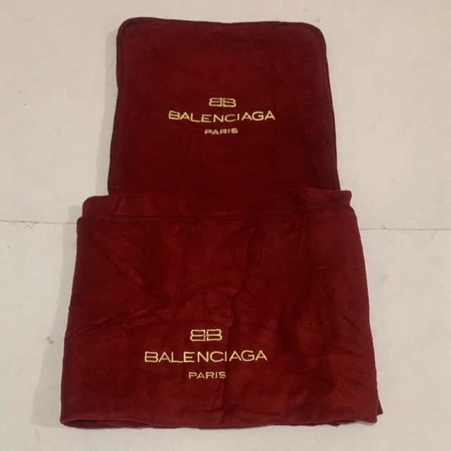 balenciaga throw blanket