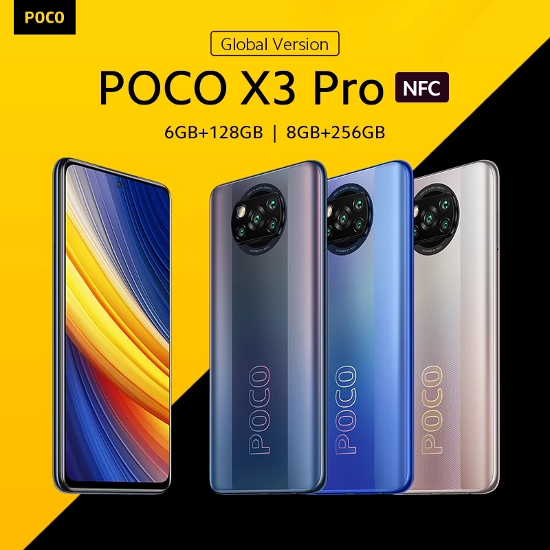 Poco X3 Pro Nfc Global Version 6gb 128gb 8gb 256gb Smartphone Snapdragon 860 120hz 48mp Ai 7491