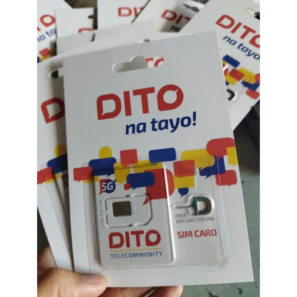 DITO Sim Card Telcom | Shopee Philippines