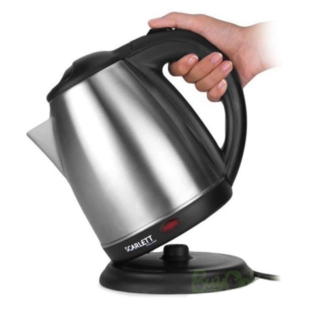 Wireless Electric Kettle 1.8L (Silver) Shopee Philippines